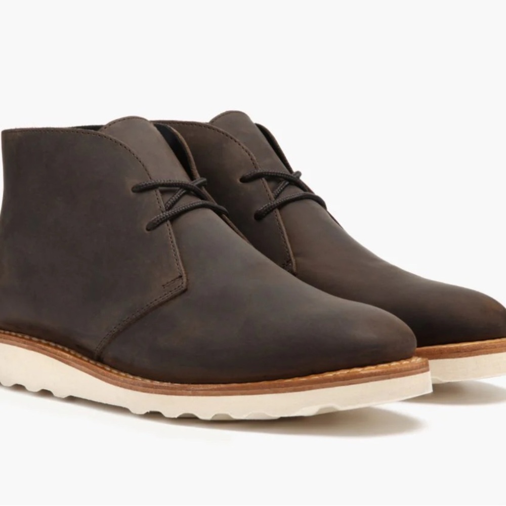 Men's Brown Leather Chukka Boots Thursday Boot Co Scout Sz 10